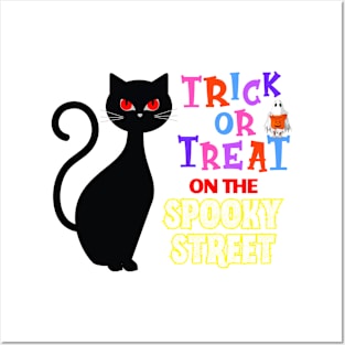 Whiskers: Trick or Treat on the Spooky Street Posters and Art
